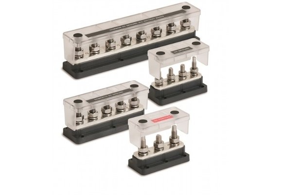 Pro Installer 4 Stud Heavy Duty Busbar and Cover -500 Amp
