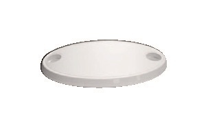 NR Ovale tafel met bekerhouder 760 x 450mm