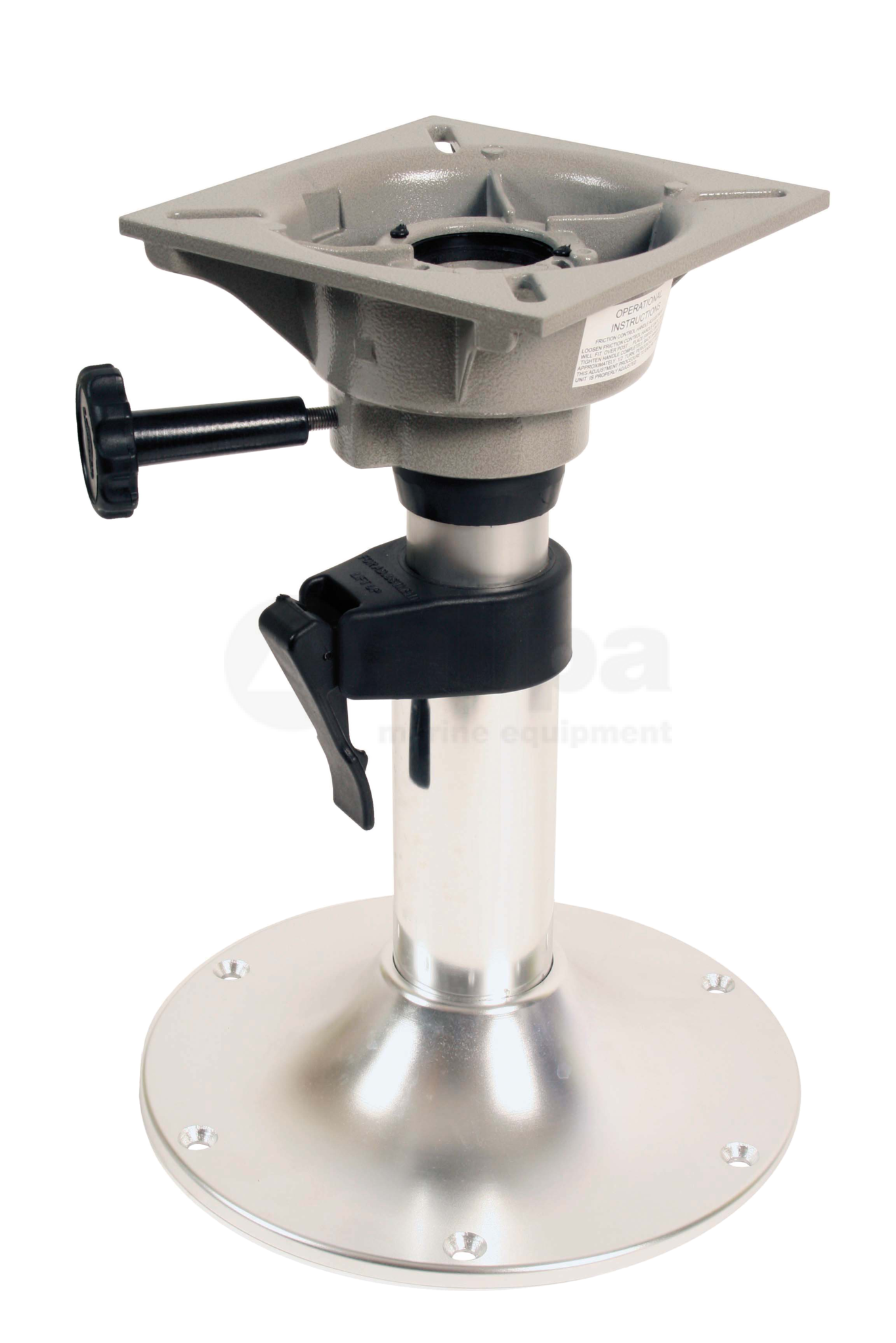 Allpa Aluminium Belle Deluxe verstelbare stoelpoot