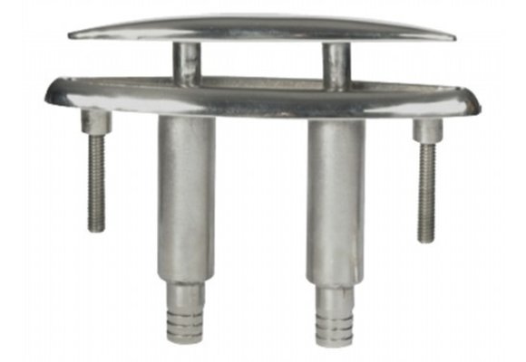 RVS wegklapbare kikker - L126xH64mm