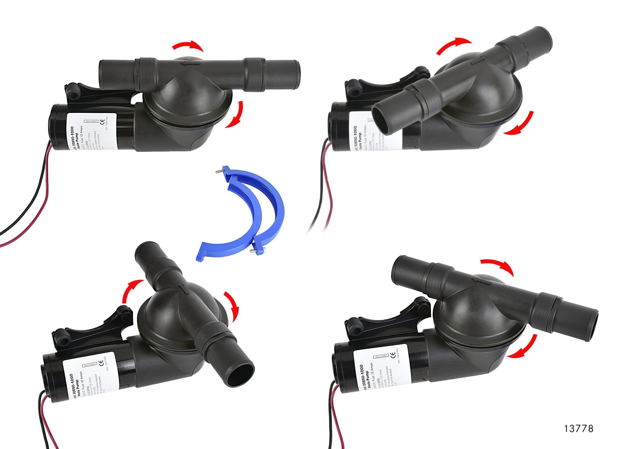 Jabsco Diafragma Vuilwaterpomp