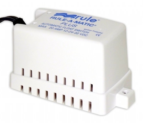 40A Rule A Matic PLUS Vlotterschakelaar 20 amp met Behuizing