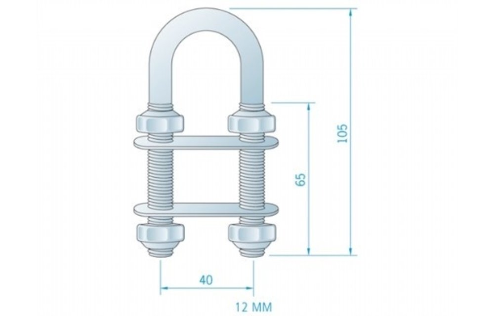U Bout 8 Mm Rvs 35 X 70 Mm