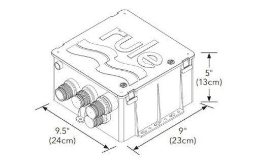 99B Rule Douche Afvoerset 12V 69 l/m