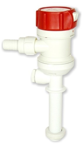 405STC Rule Visbunpomp 12V 29 mm 4164 l/u Rechte Doorvoer