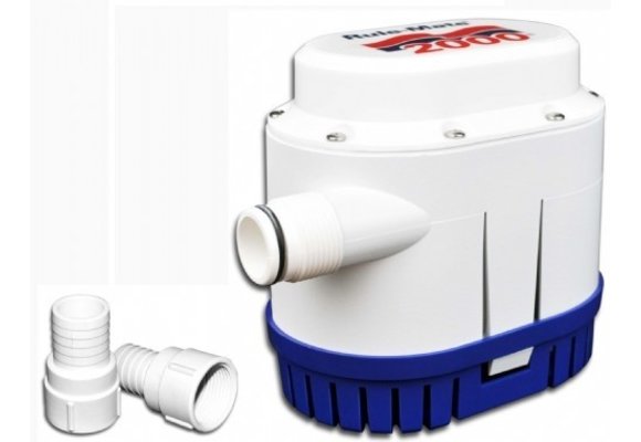 RM2000A Rule Mate Volautom. Bilgepomp RM2000A 7571 l/u 12V