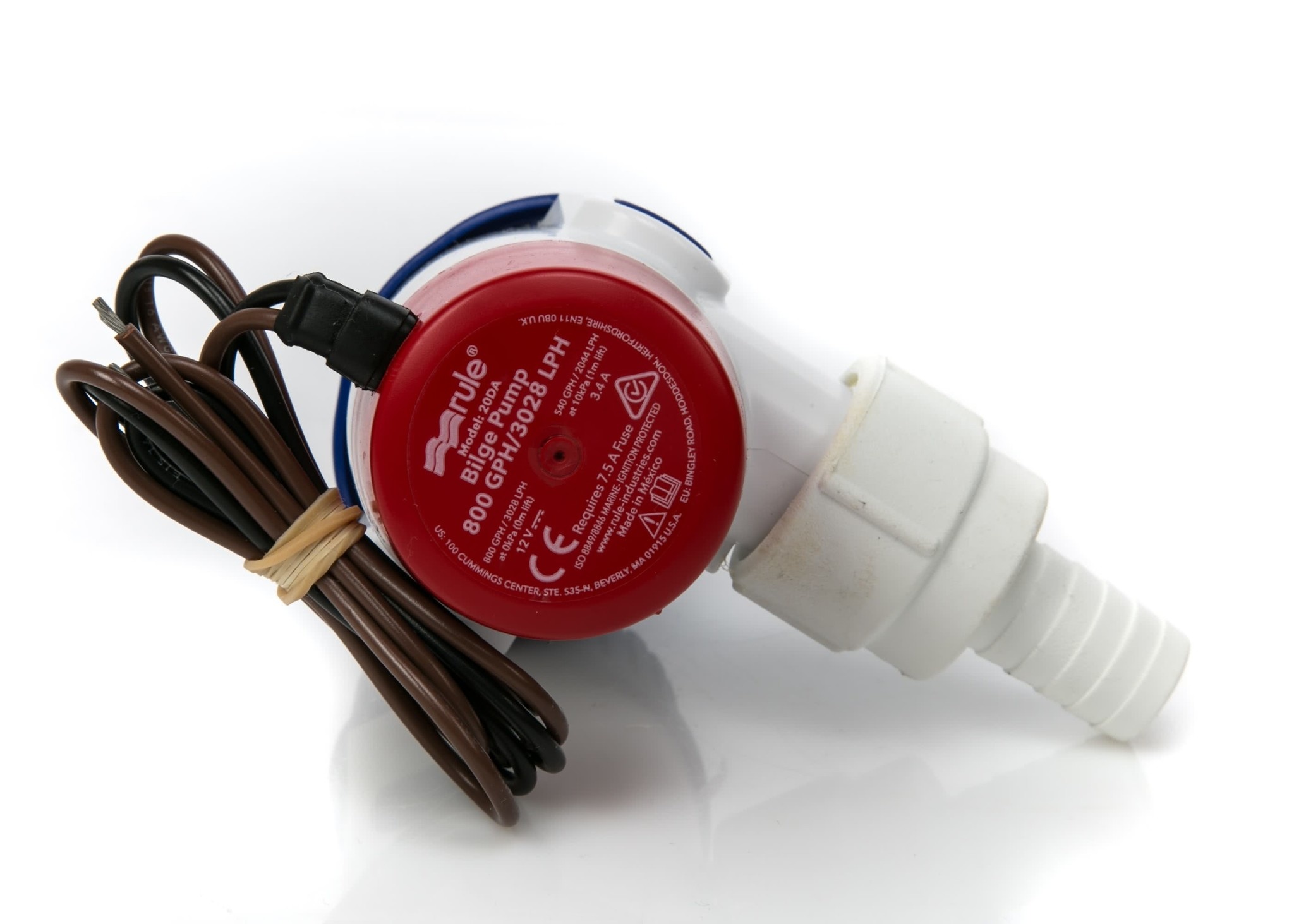 20DA-24 Rule 800 Standaard Bilgepomp 3028 l/u 24V