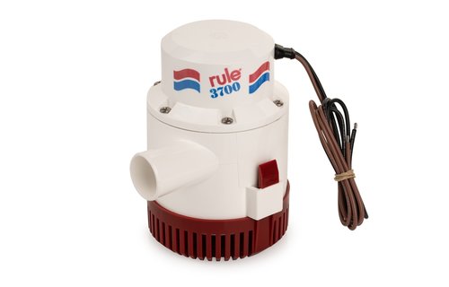 16A Rule 3700 Heavy Duty Bilgepomp 14010 l/u 24V 16A