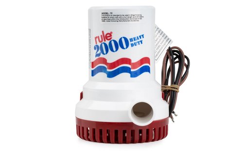 12 Rule 2000 Heavy Duty Bilgepomp 7571 l/u 24V