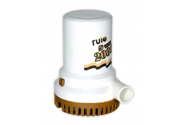 09 Rule 2000 GOLD Heavy Duty Bilgepomp 7571 l/u 12V