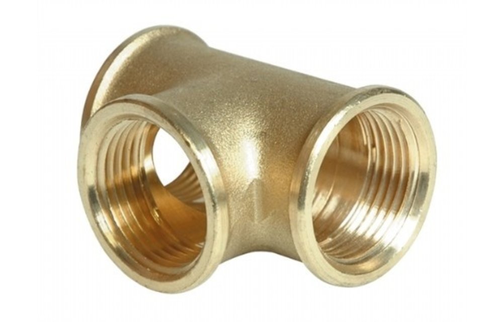 Messing T Stuk Bi 1.1/4"