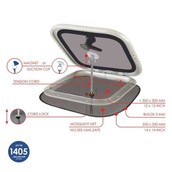 Waterline Muskietennet vluchtluik