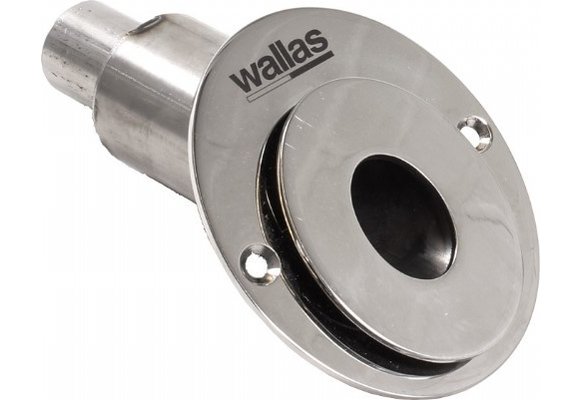 Wallas spiegeldoorvoer negatieve spiegel Ø28/45 mm