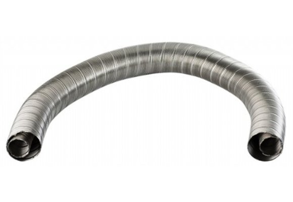 Wallas uitlaatslang RVS - Ø28/45 mm