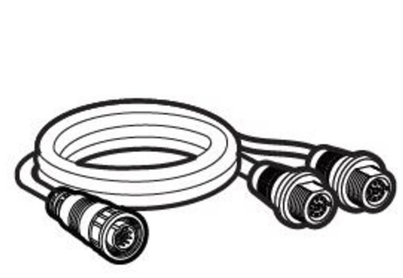 Humminbird Transducer Adapter Cable AS 14SIDBY