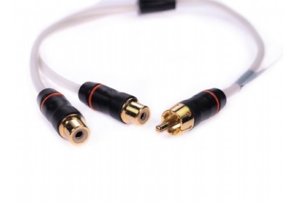Fusion MS-RCAYF RCA splitter 1 x Male > 2 x Female
