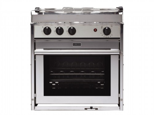 Force 10/ENO RVS 3 Pits Oven Euro Compact