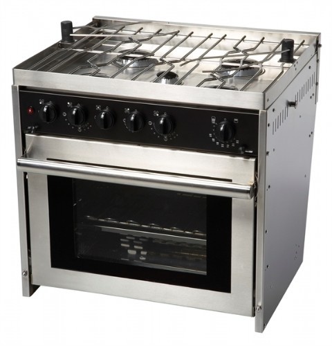 Force 10/ENO RVS 5 Pits Oven USA Standaard
