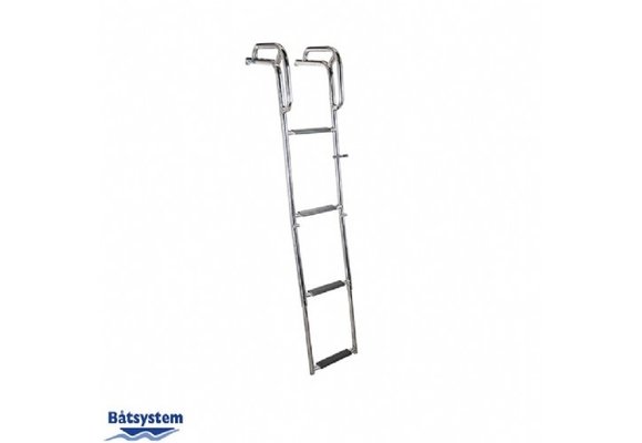 Båtsystem telesc. inhaakladder - 4 treden - 1200 mm BU80P-4