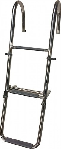 Båtsystem RVS zij ladder 3-treden