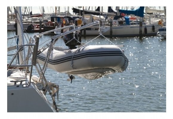 Batsystem Davit systeem DV25 voor rechte spiegel - incl. blokken