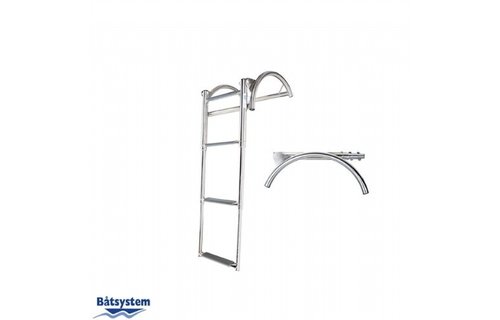 Batsystem ladder voor RIB  4-treden
