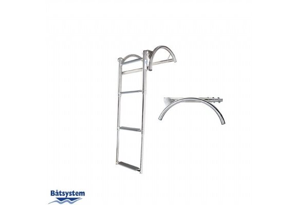 Batsystem ladder voor RIB  4-treden