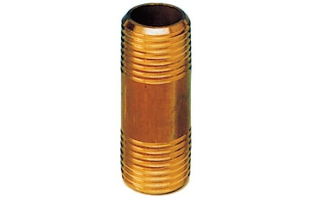 Allpa Messing verlengpijp 3/4 x 120mm 2-zijden buitendraad