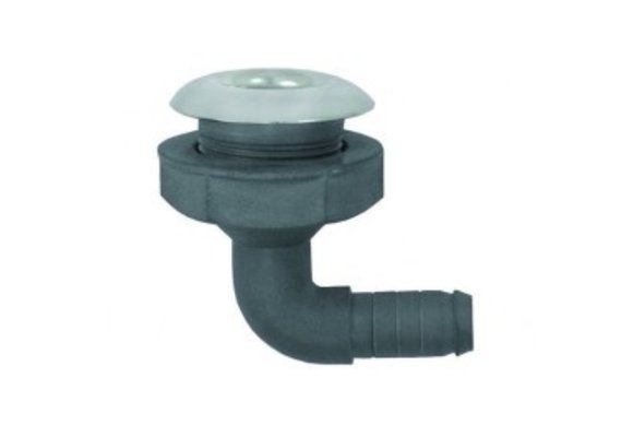 Huiddoorvoer rvs haakse slangtule