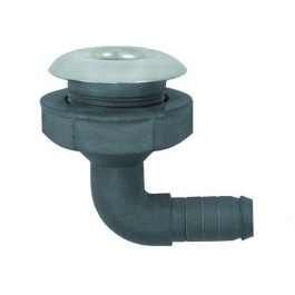 Huiddoorvoer rvs haakse slangtule