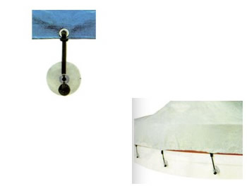 Zuignap voor dekzeilen