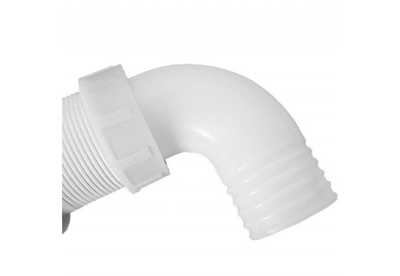 90° bocht nylon - 2"