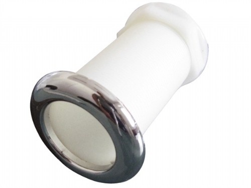 Nylon doorvoer met RVS flens