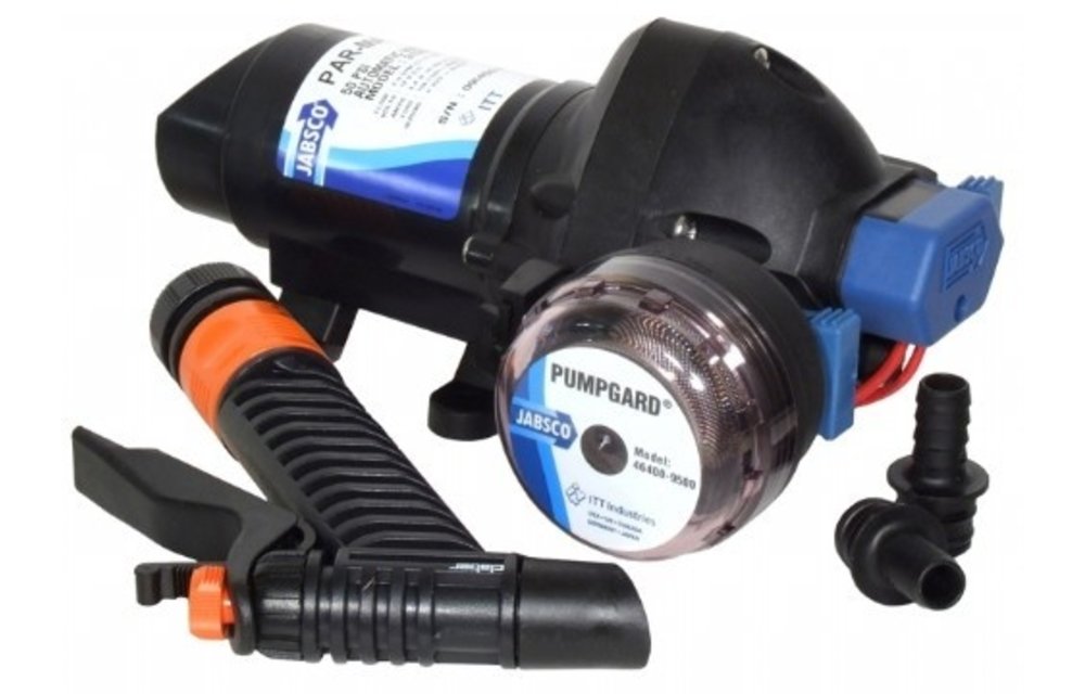 32305-0394 Jabsco Par-Max3 Dekwaspomp set 24V 11 l/m 60 psi