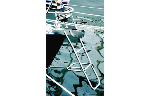 RVS Boegladder - 3 Treden