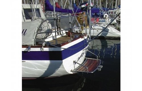 Rvs Zeilbootplatform 125x60cm PT1256030