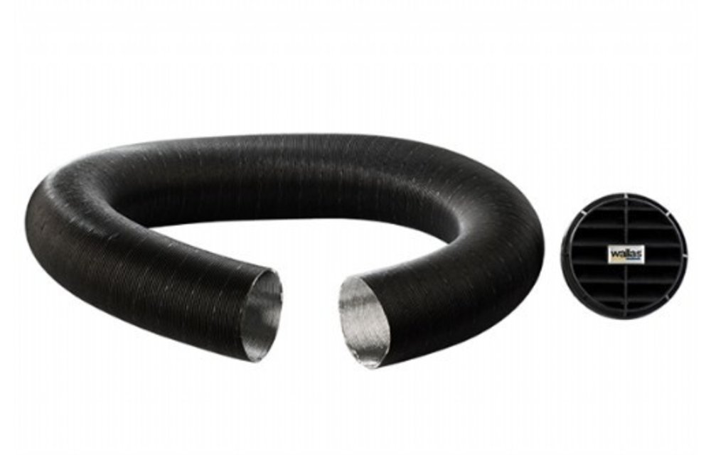 Wallas warmeluchtslang - Ø 60 mm