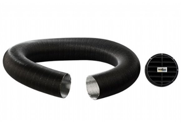 Wallas warmeluchtslang - Ø 60 mm