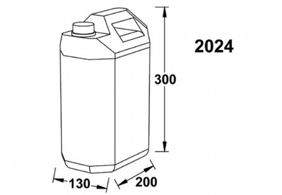 Wallas brandstoftank - 5 liter