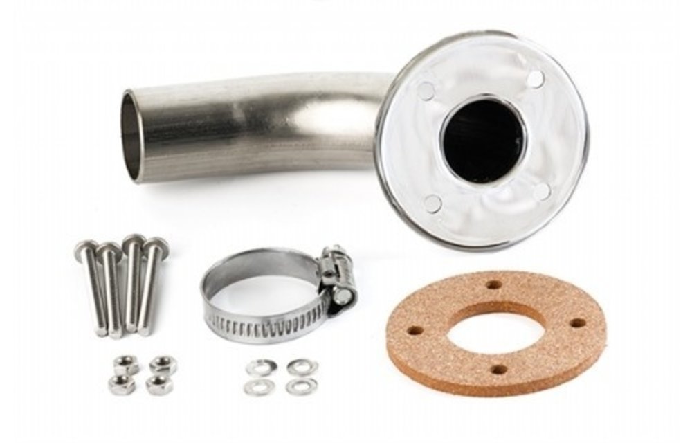 Wallas uitlaatdoorvoer romp - Ø28 mm