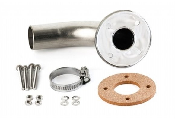 Wallas uitlaatdoorvoer romp - Ø28 mm