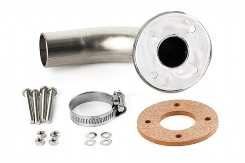 Wallas uitlaatdoorvoer romp - Ø28 mm