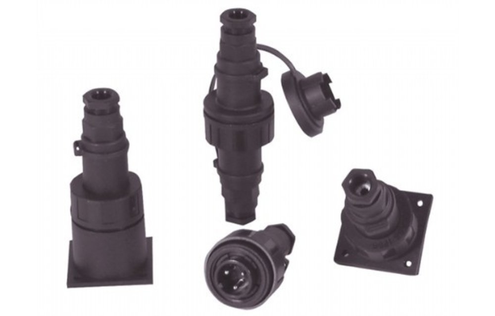 W.D Stopkontakt Opbouw 9 Polig