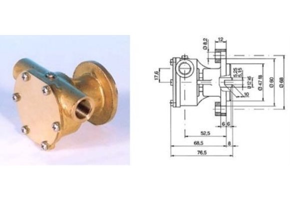 Technautic Koelwaterpomp
