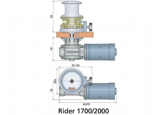 Quick Rider 1400W/24V/8mm