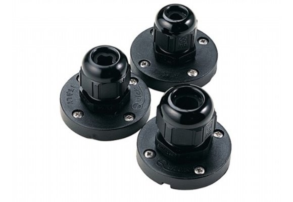 Quick Draaddoorvoer - Zwart - 7-12 mm