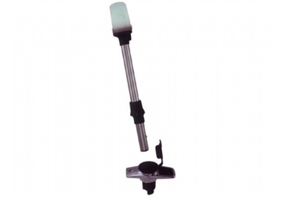 Perko Toplicht-Insteekmast 12v/86cm. Frosted lens