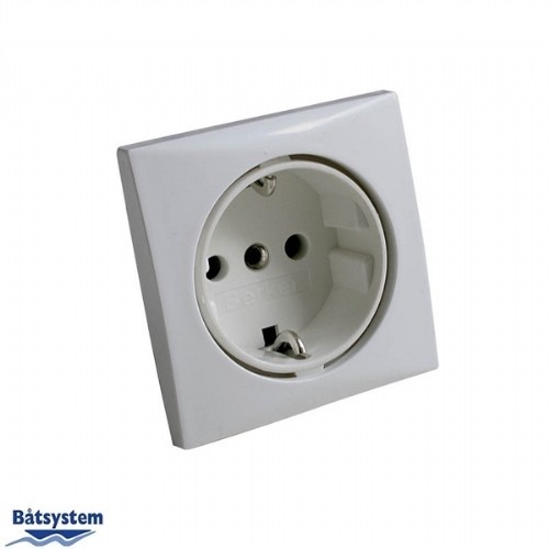 Båtsystem 230V stopcontact - wit