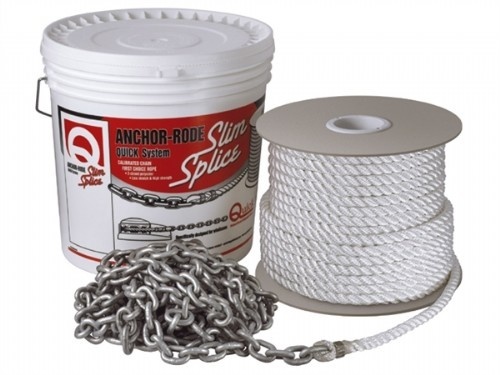 Slim Splice ketting/touw-06/12mm-20/100M