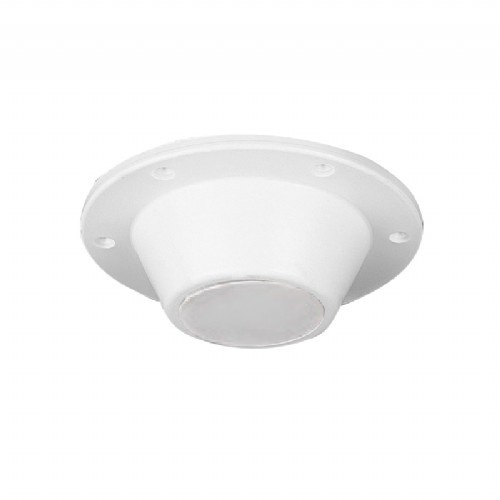 Montagebasis tafelpoot - opbouw - wit